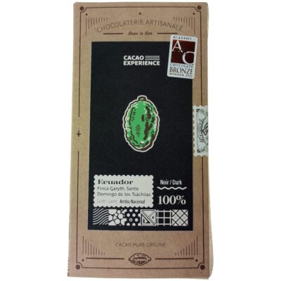 Chocolat Equateur 100%, Cacao Expérience